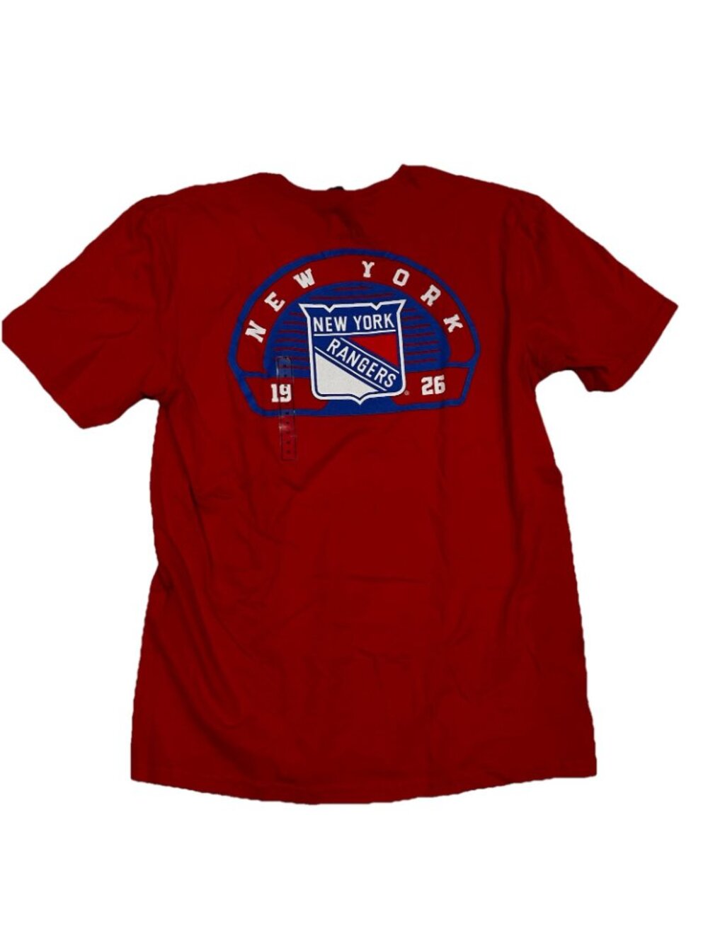 New York Rangers T-Shirt Red Fanatics NHL Licensed Mens Small - Picture 4 of 6